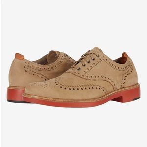 MM MONITALY Genuine Leather Wing Oxford